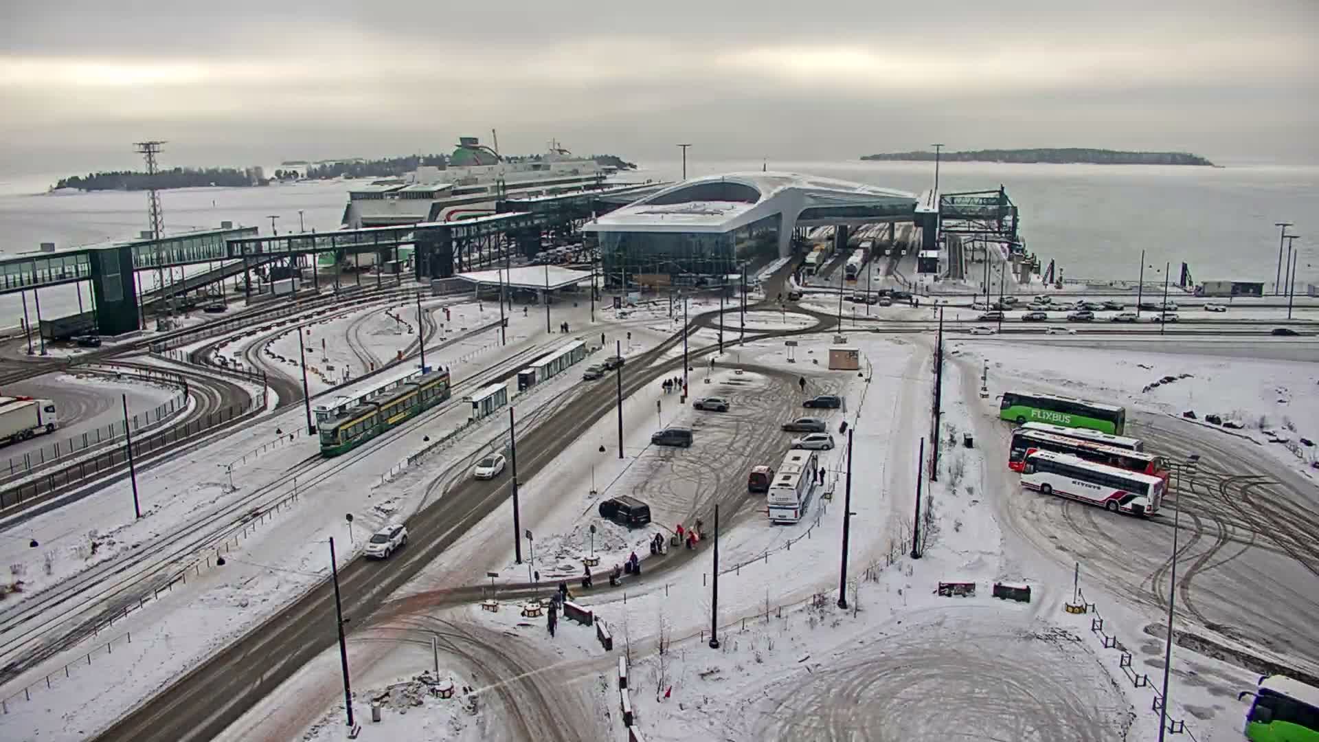 Port of Helsinki, West Harbour South View Live Cam - Hietalahti, Helsinki, Uusimaa, Finland