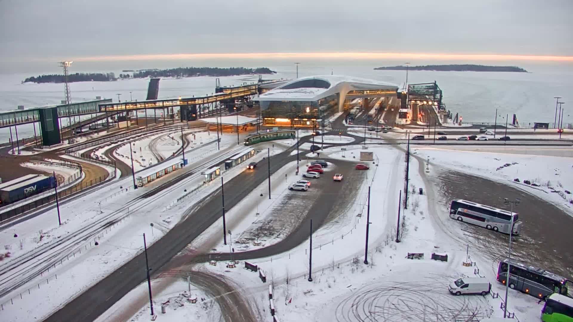 Port of Helsinki, West Harbour South View Live Cam - Hietalahti, Helsinki, Uusimaa, Finland