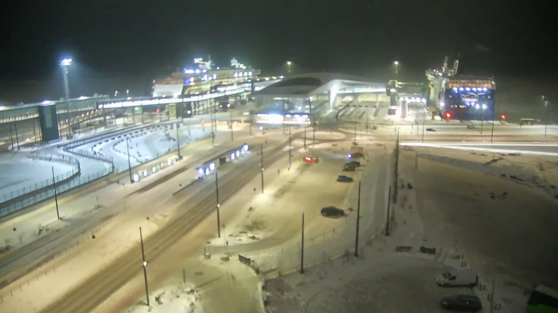 Port of Helsinki, West Harbour South View Live Cam - Hietalahti, Helsinki, Uusimaa, Finland