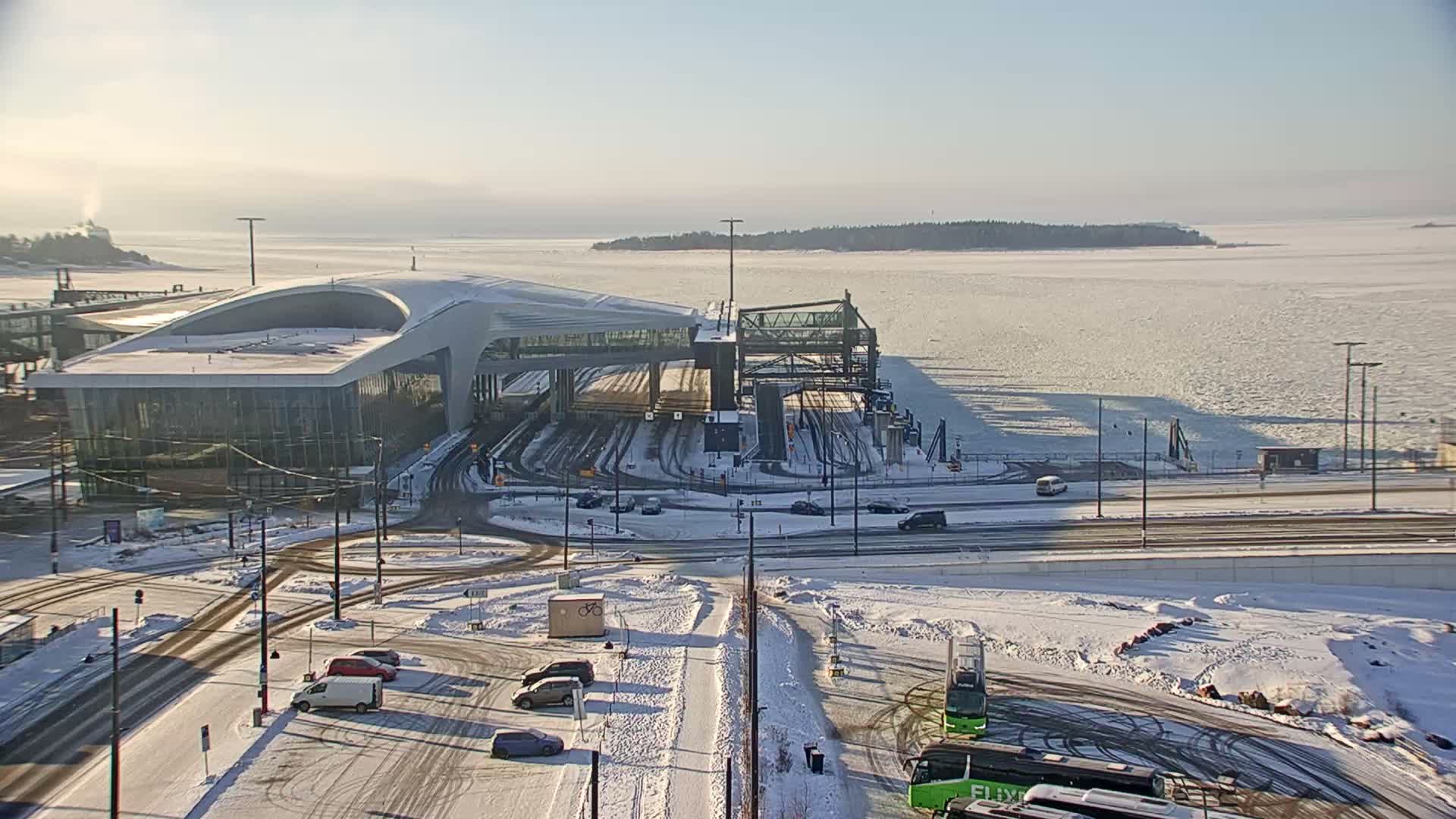 Port of Helsinki, West Harbour South View Live Cam - Hietalahti, Helsinki, Uusimaa, Finland