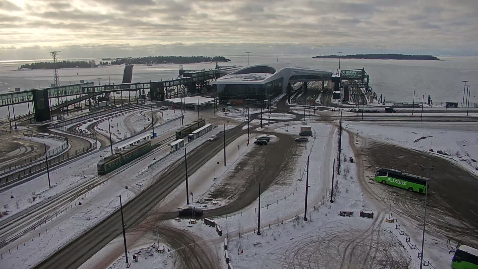Port of Helsinki, West Harbour South View Live Cam - Hietalahti, Helsinki, Uusimaa, Finland