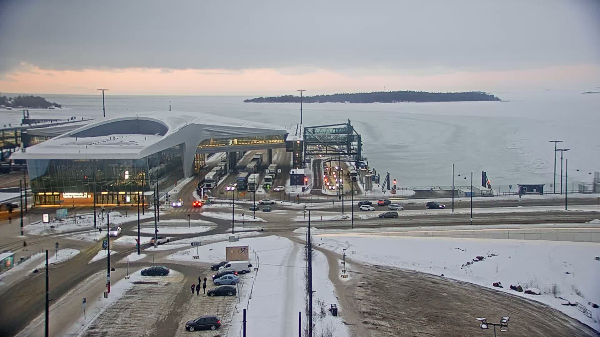 Port of Helsinki, West Harbour South View Live Cam - Hietalahti, Helsinki, Uusimaa, Finland