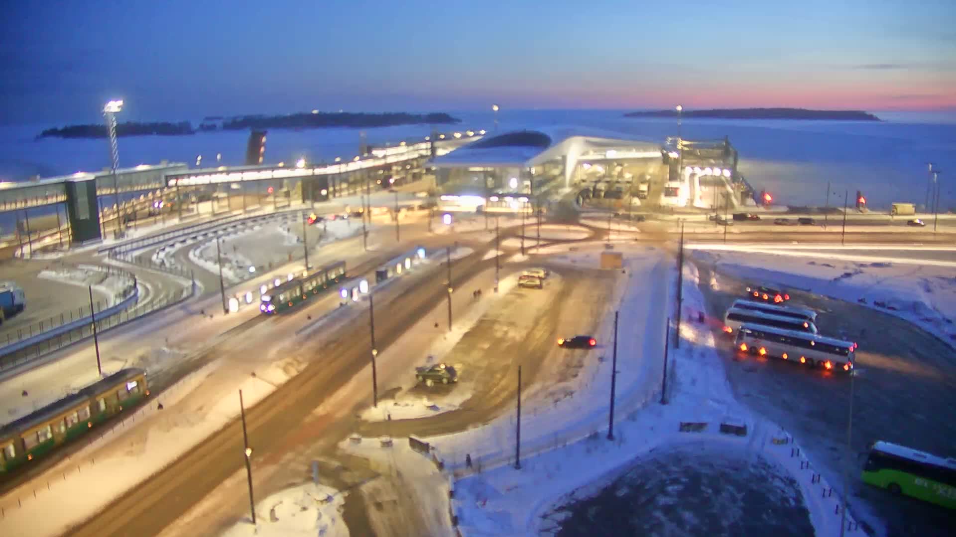 Port of Helsinki, West Harbour South View Live Cam - Hietalahti, Helsinki, Uusimaa, Finland