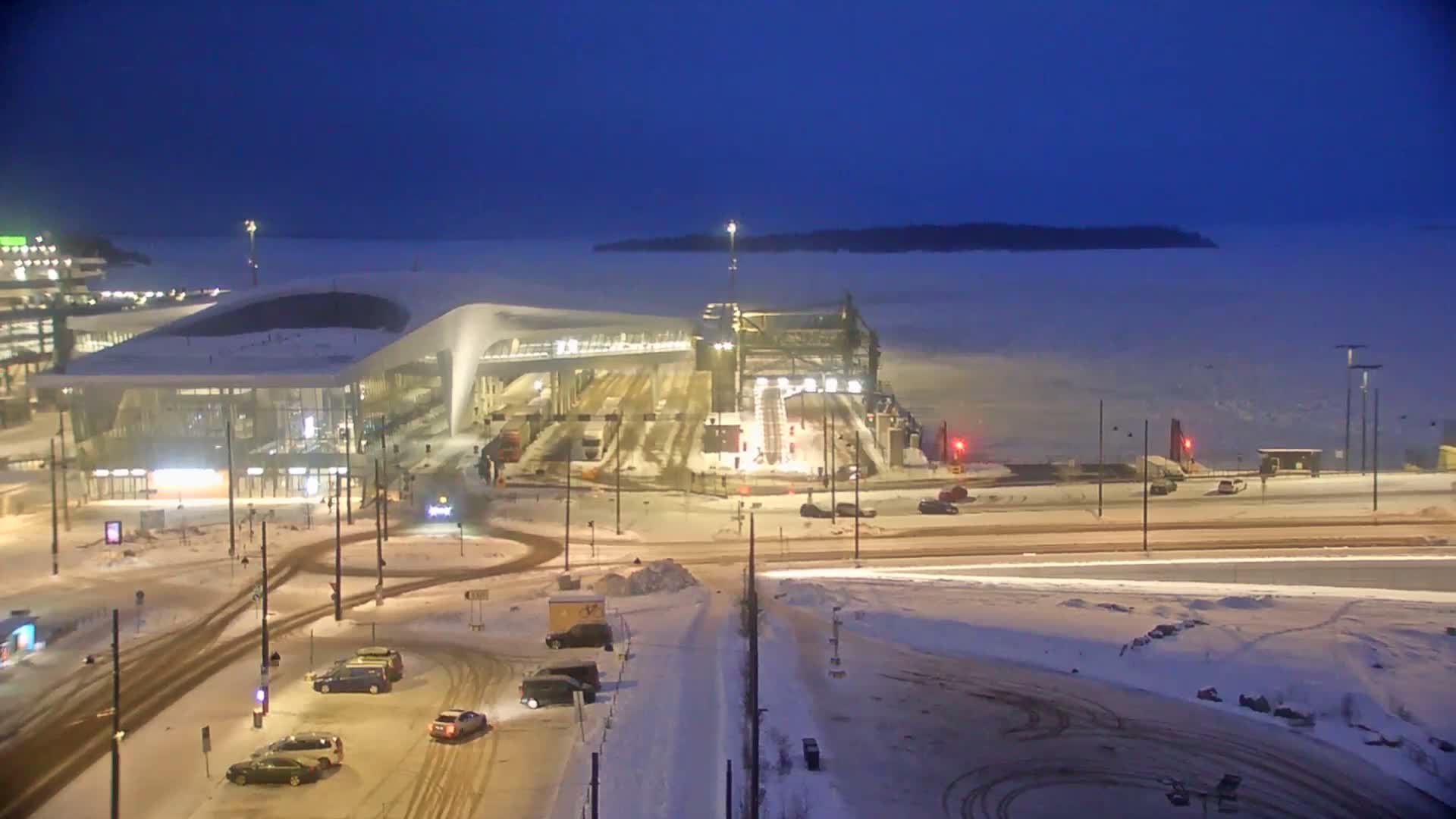 Port of Helsinki, West Harbour South View Live Cam - Hietalahti, Helsinki, Uusimaa, Finland