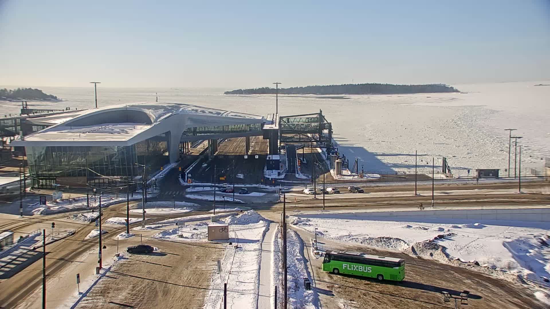 Port of Helsinki, West Harbour South View Live Cam - Hietalahti, Helsinki, Uusimaa, Finland