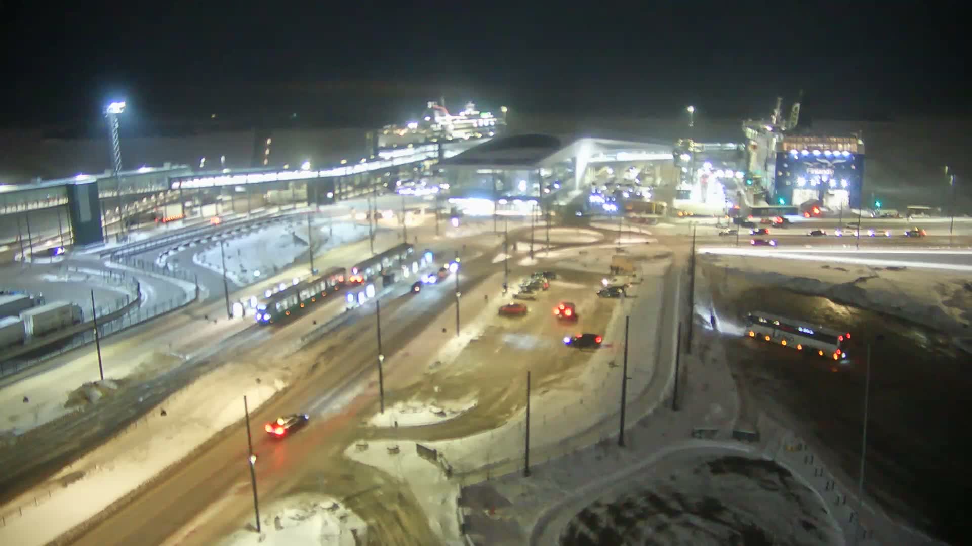 Port of Helsinki, West Harbour South View Live Cam - Hietalahti, Helsinki, Uusimaa, Finland