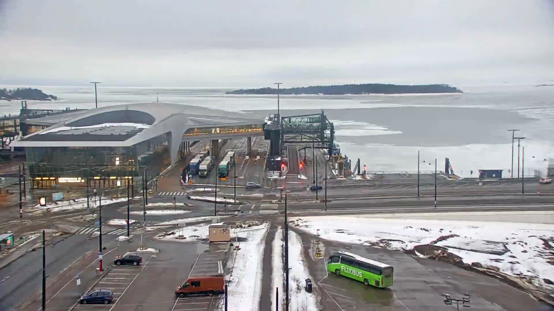 Port of Helsinki, West Harbour South View Live Cam - Hietalahti, Helsinki, Uusimaa, Finland