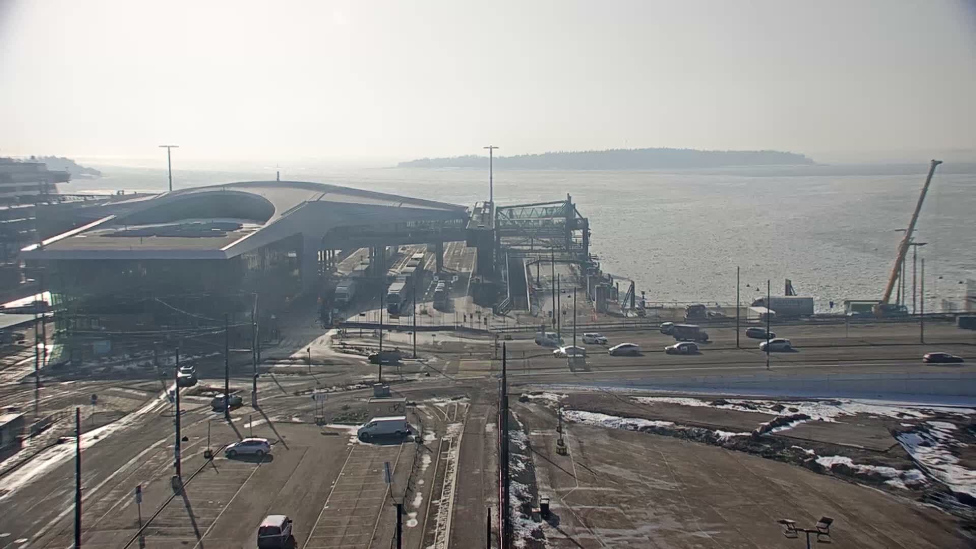 Port of Helsinki, West Harbour South View Live Cam - Hietalahti, Helsinki, Uusimaa, Finland