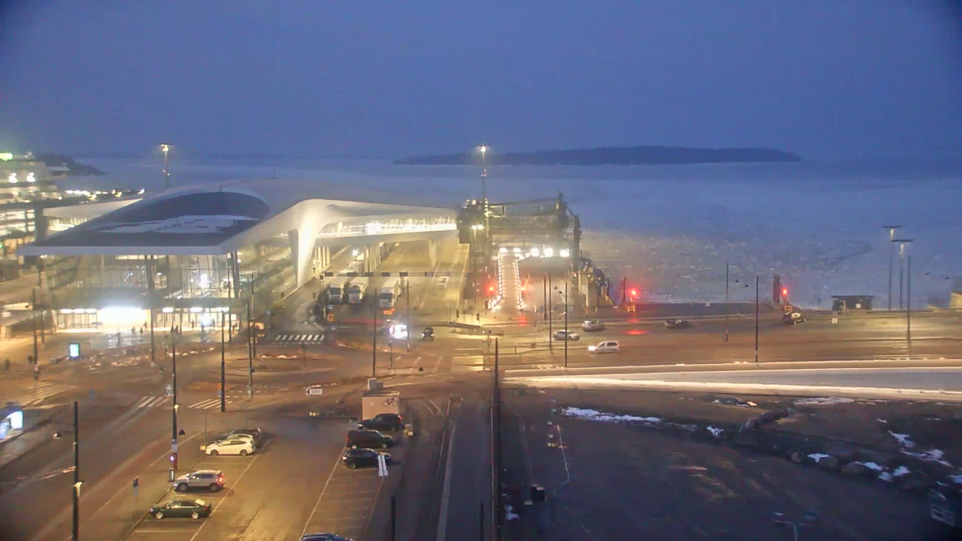 Port of Helsinki, West Harbour South View Live Cam - Hietalahti, Helsinki, Uusimaa, Finland