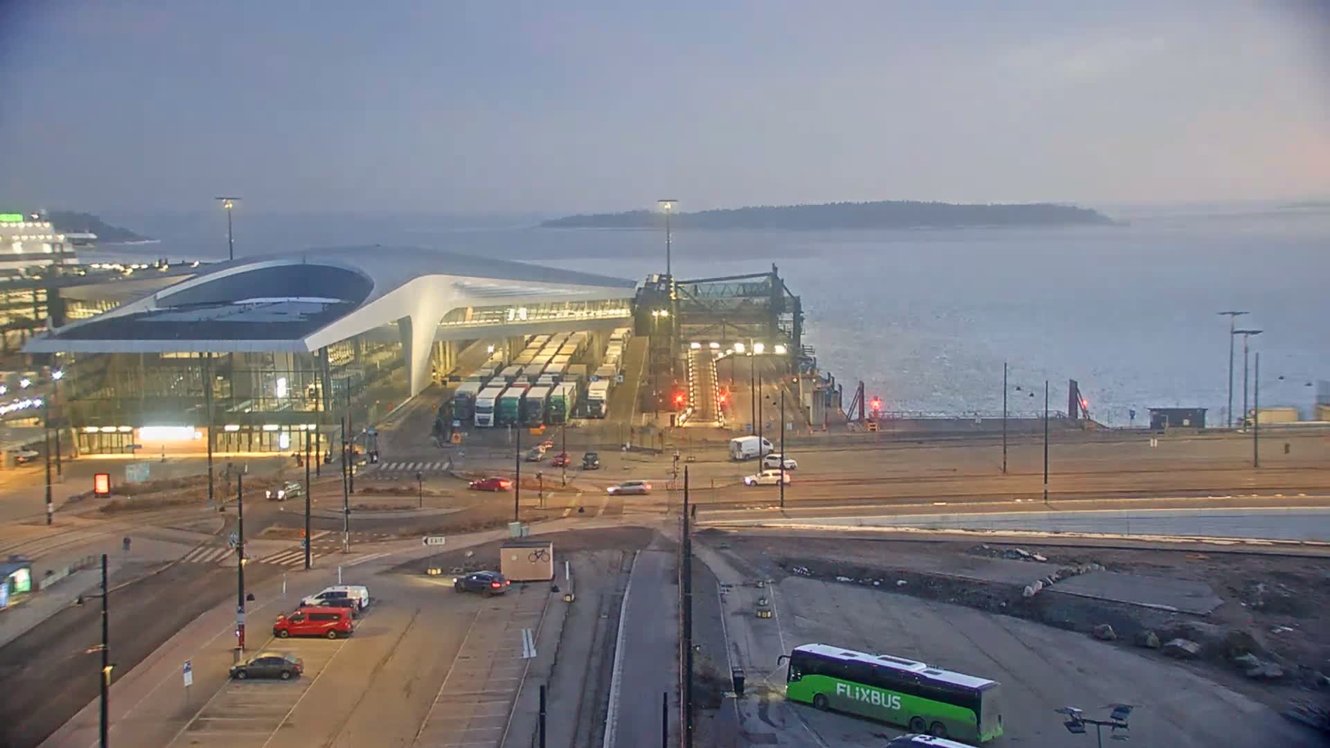 Port of Helsinki, West Harbour South View Live Cam - Hietalahti, Helsinki, Uusimaa, Finland