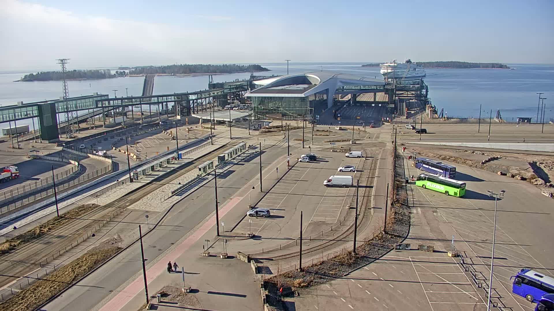 Port of Helsinki, West Harbour South View Live Cam - Hietalahti, Helsinki, Uusimaa, Finland