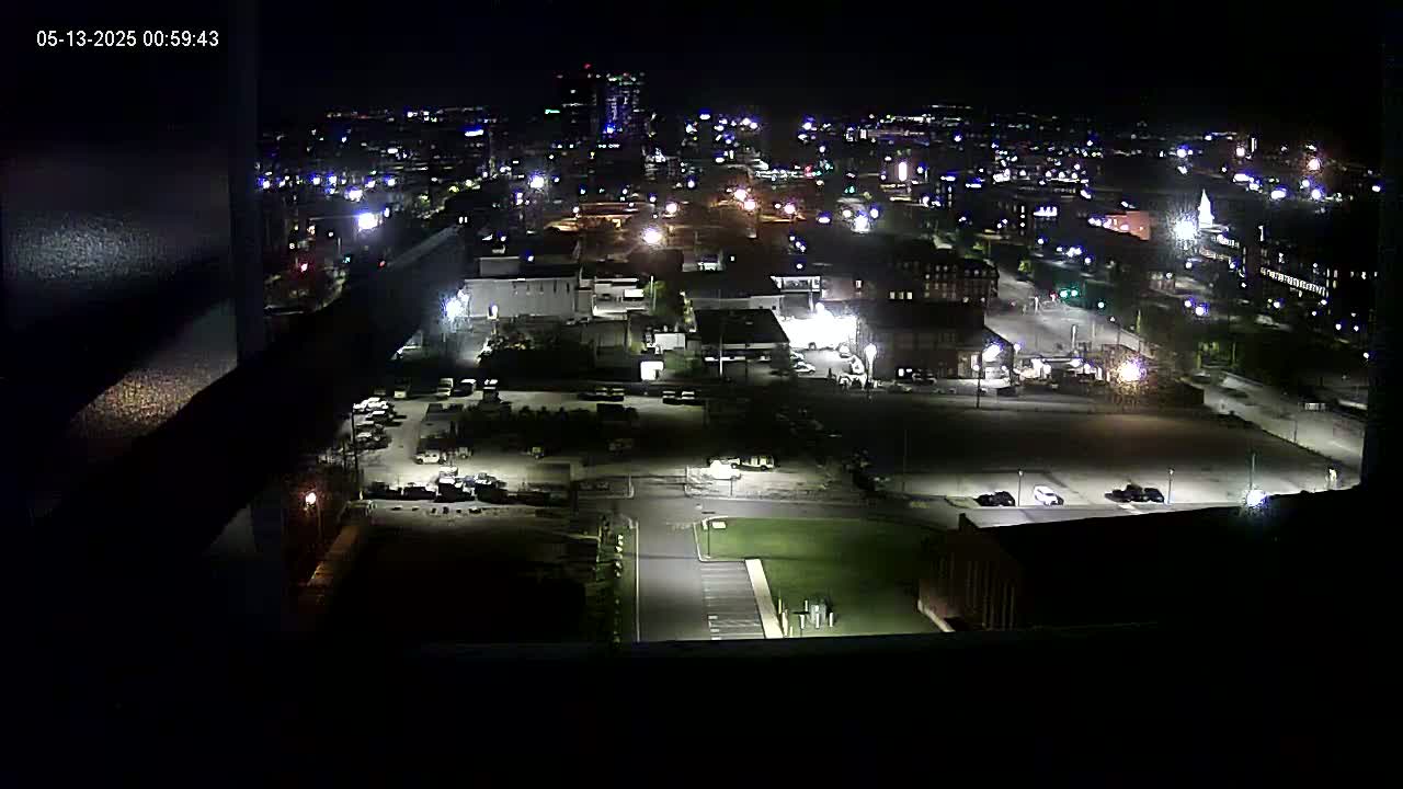 New Hampshire , Manchester City Skyline & Falcons Life Live Cam 1 - Manchester, Hillsborough, New Hampshire, USA