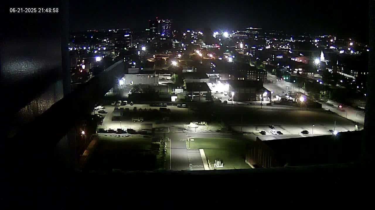 New Hampshire , Manchester City Skyline & Falcons Life Live Cam 1 - Manchester, Hillsborough, New Hampshire, USA
