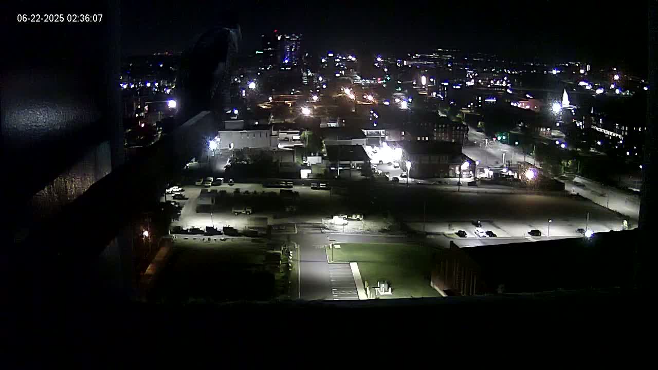 New Hampshire , Manchester City Skyline & Falcons Life Live Cam 1 - Manchester, Hillsborough, New Hampshire, USA