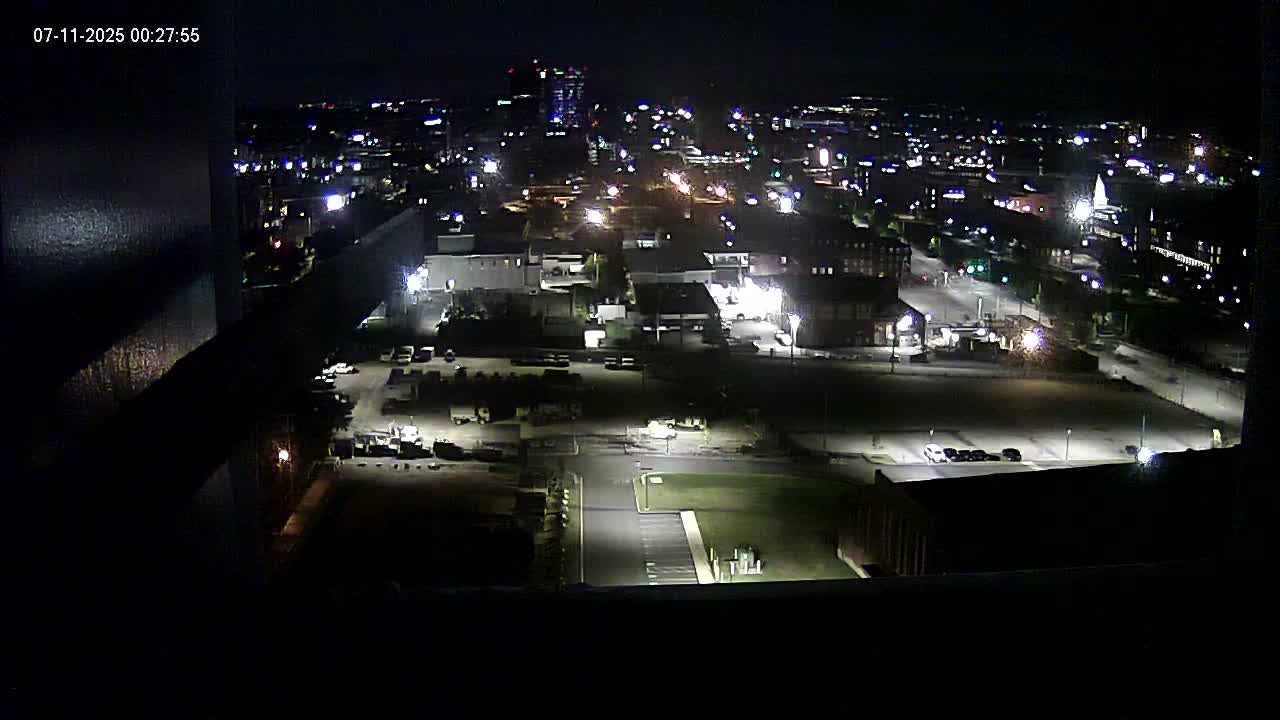 New Hampshire , Manchester City Skyline & Falcons Life Live Cam 1 - Manchester, Hillsborough, New Hampshire, USA