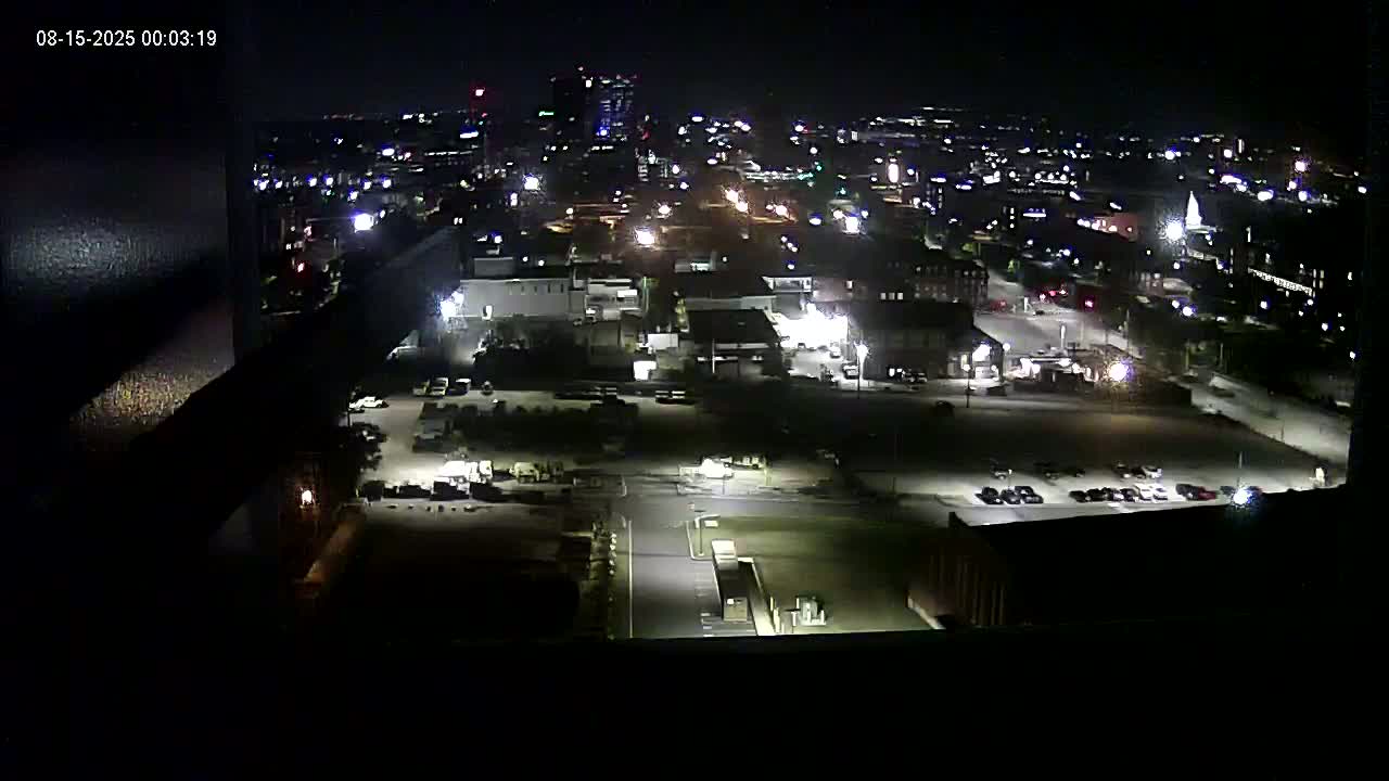 New Hampshire , Manchester City Skyline & Falcons Life Live Cam 1 - Manchester, Hillsborough, New Hampshire, USA