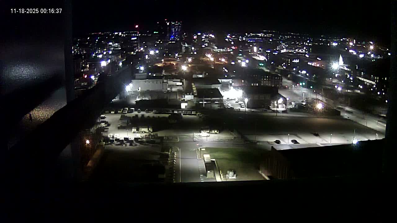 New Hampshire , Manchester City Skyline & Falcons Life Live Cam 1 - Manchester, Hillsborough, New Hampshire, USA