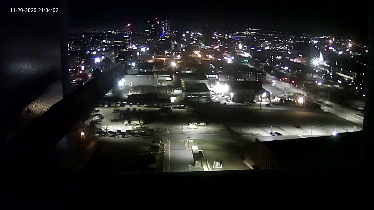 New Hampshire , Manchester City Skyline & Falcons Life Live Cam 1 - Manchester, Hillsborough, New Hampshire, USA