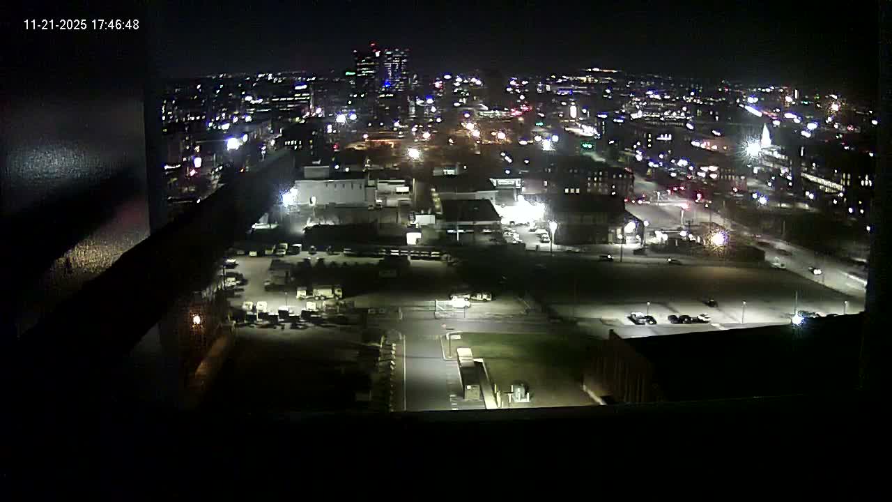 New Hampshire , Manchester City Skyline & Falcons Life Live Cam 1 - Manchester, Hillsborough, New Hampshire, USA