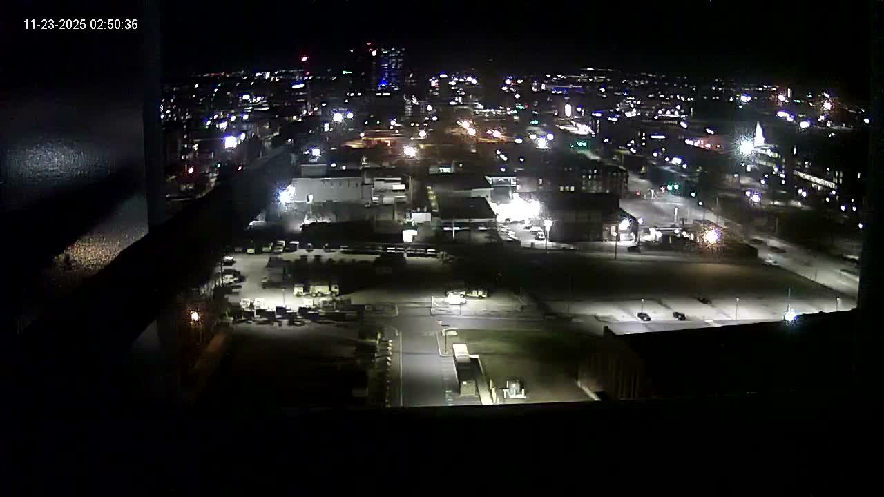 New Hampshire , Manchester City Skyline & Falcons Life Live Cam 1 - Manchester, Hillsborough, New Hampshire, USA