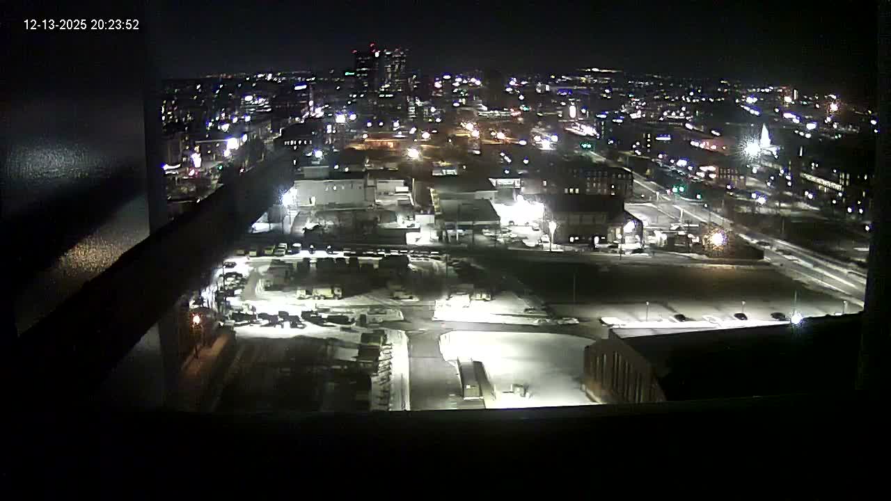 New Hampshire , Manchester City Skyline & Falcons Life Live Cam 1 - Manchester, Hillsborough, New Hampshire, USA