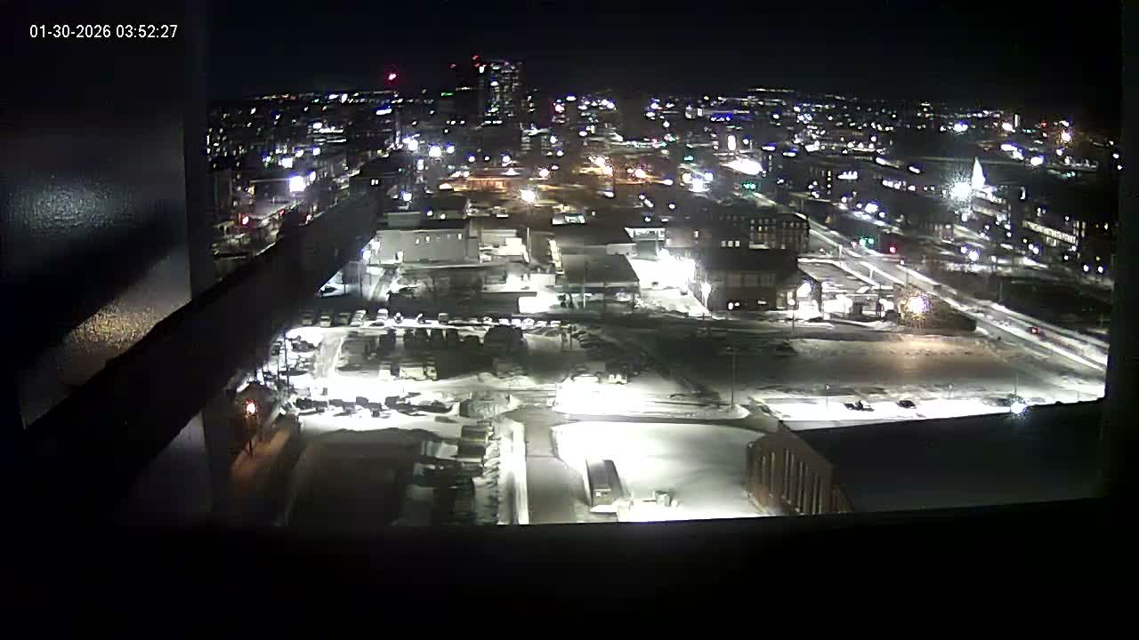 New Hampshire , Manchester City Skyline & Falcons Life Live Cam 1 - Manchester, Hillsborough, New Hampshire, USA