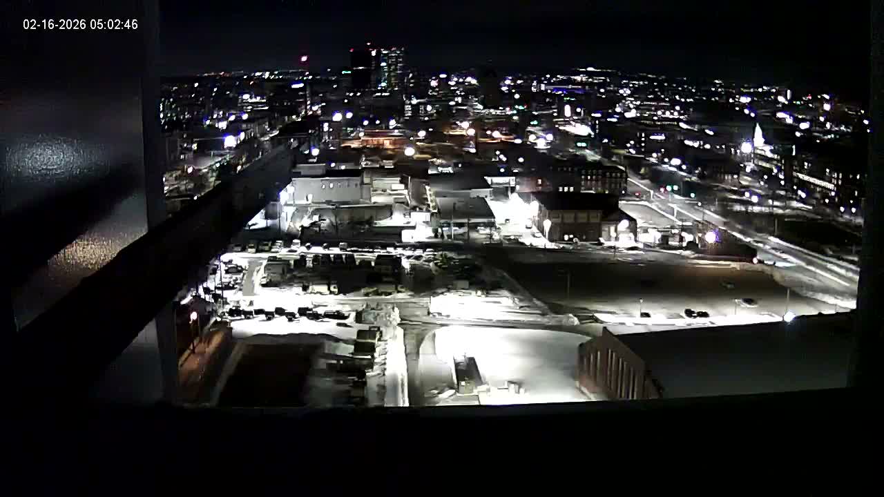 New Hampshire , Manchester City Skyline & Falcons Life Live Cam 1 - Manchester, Hillsborough, New Hampshire, USA
