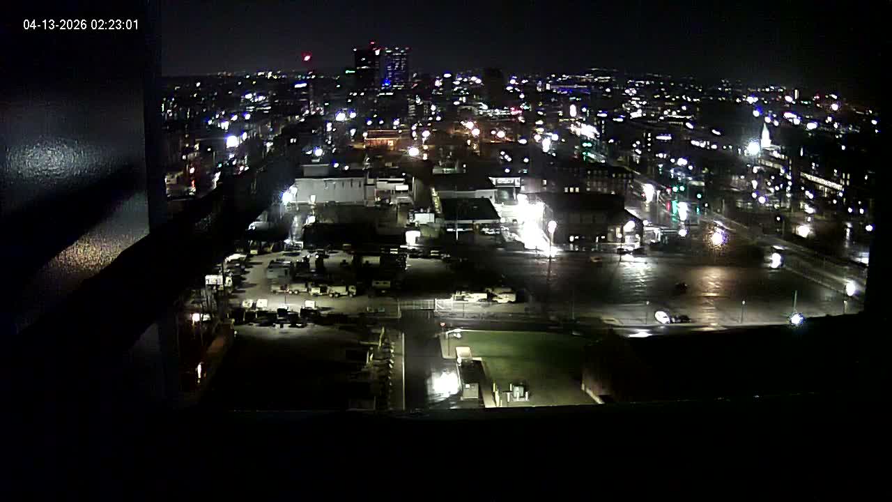 New Hampshire , Manchester City Skyline & Falcons Life Live Cam 1 - Manchester, Hillsborough, New Hampshire, USA