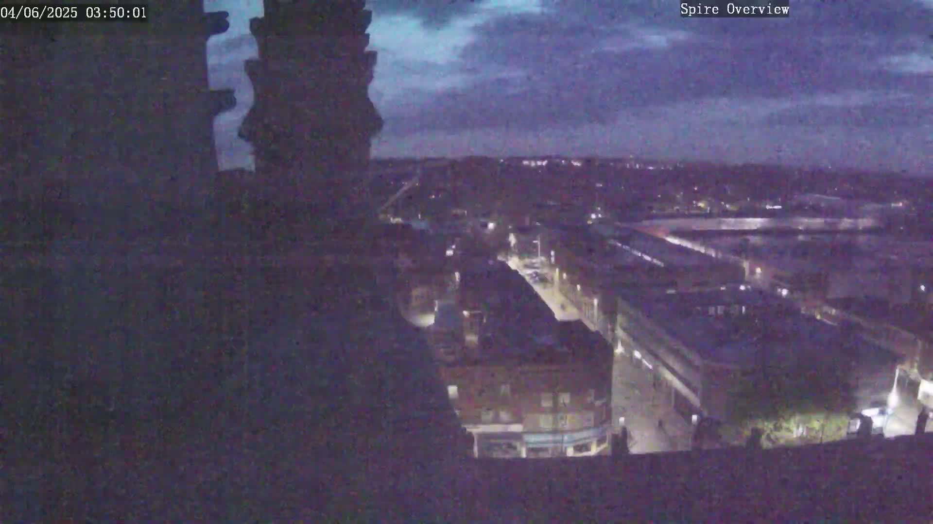 Wakefield City Skyline & Peregrine Life Project Live Cam - Wakefield, West Yorkshire, Yorkshire and the Humber, England, United Kingdom