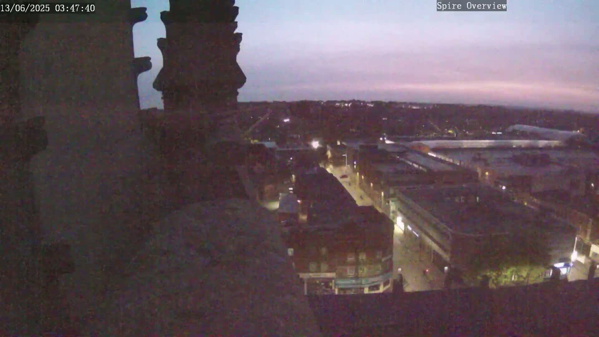 Wakefield City Skyline & Peregrine Life Project Live Cam - Wakefield, West Yorkshire, Yorkshire and the Humber, England, United Kingdom