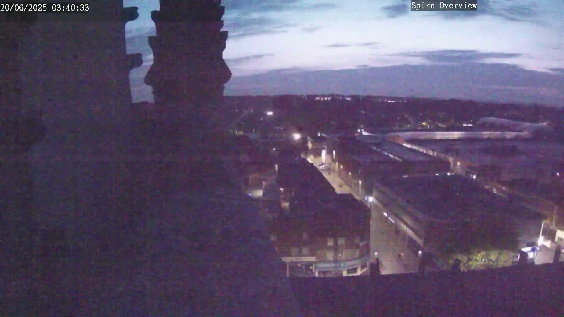 Wakefield City Skyline & Peregrine Life Project Live Cam - Wakefield, West Yorkshire, Yorkshire and the Humber, England, United Kingdom