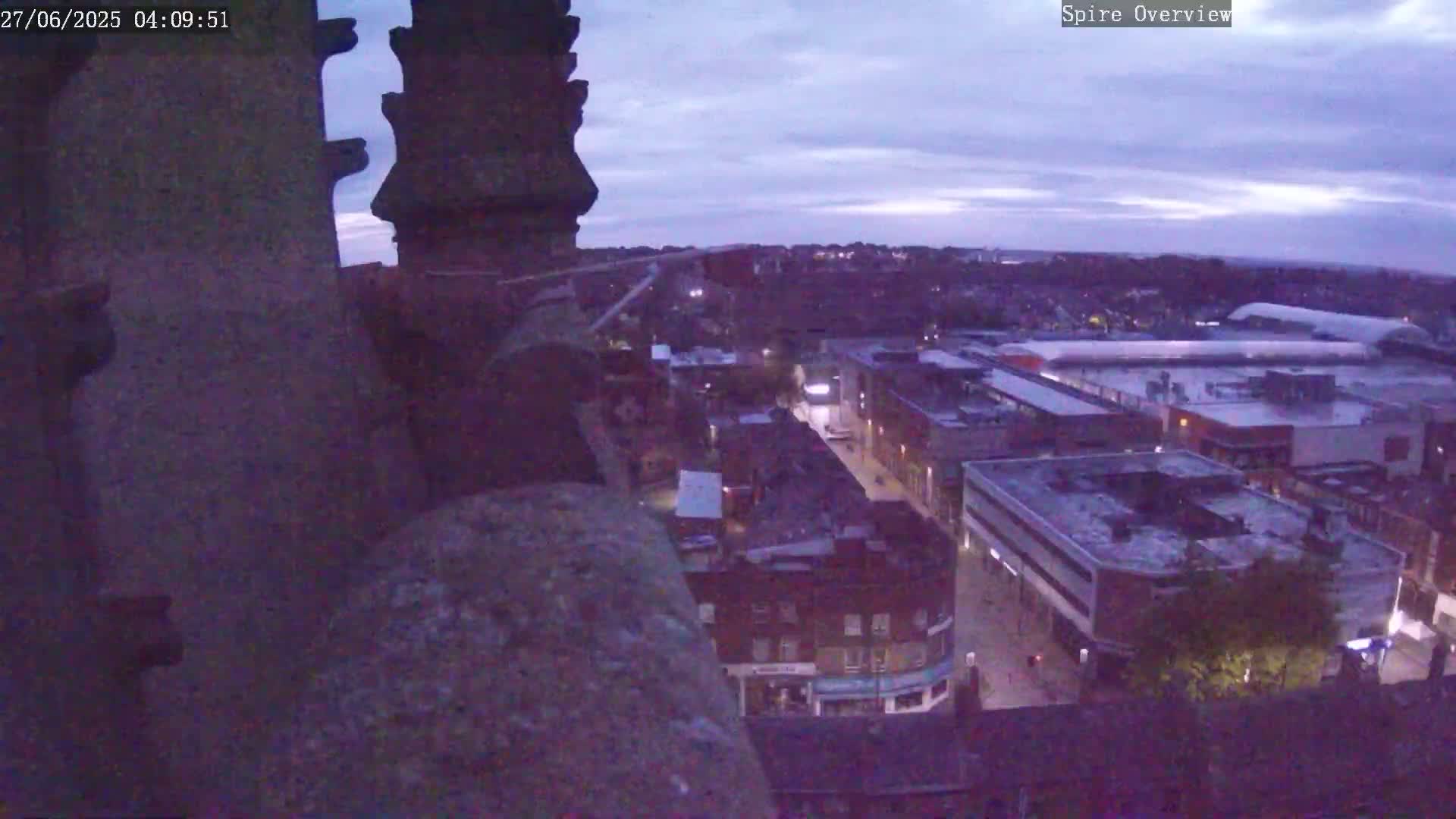 Wakefield City Skyline & Peregrine Life Project Live Cam - Wakefield, West Yorkshire, Yorkshire and the Humber, England, United Kingdom