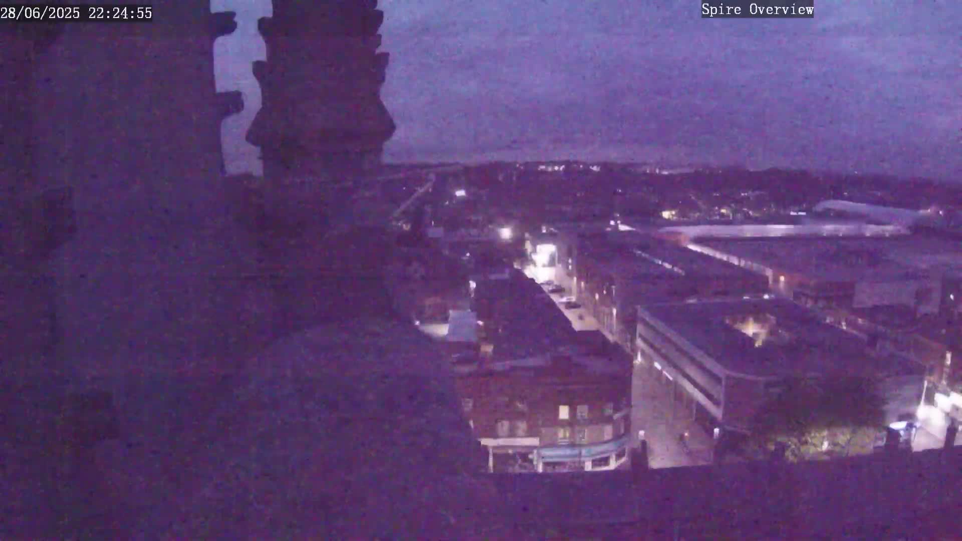 Wakefield City Skyline & Peregrine Life Project Live Cam - Wakefield, West Yorkshire, Yorkshire and the Humber, England, United Kingdom