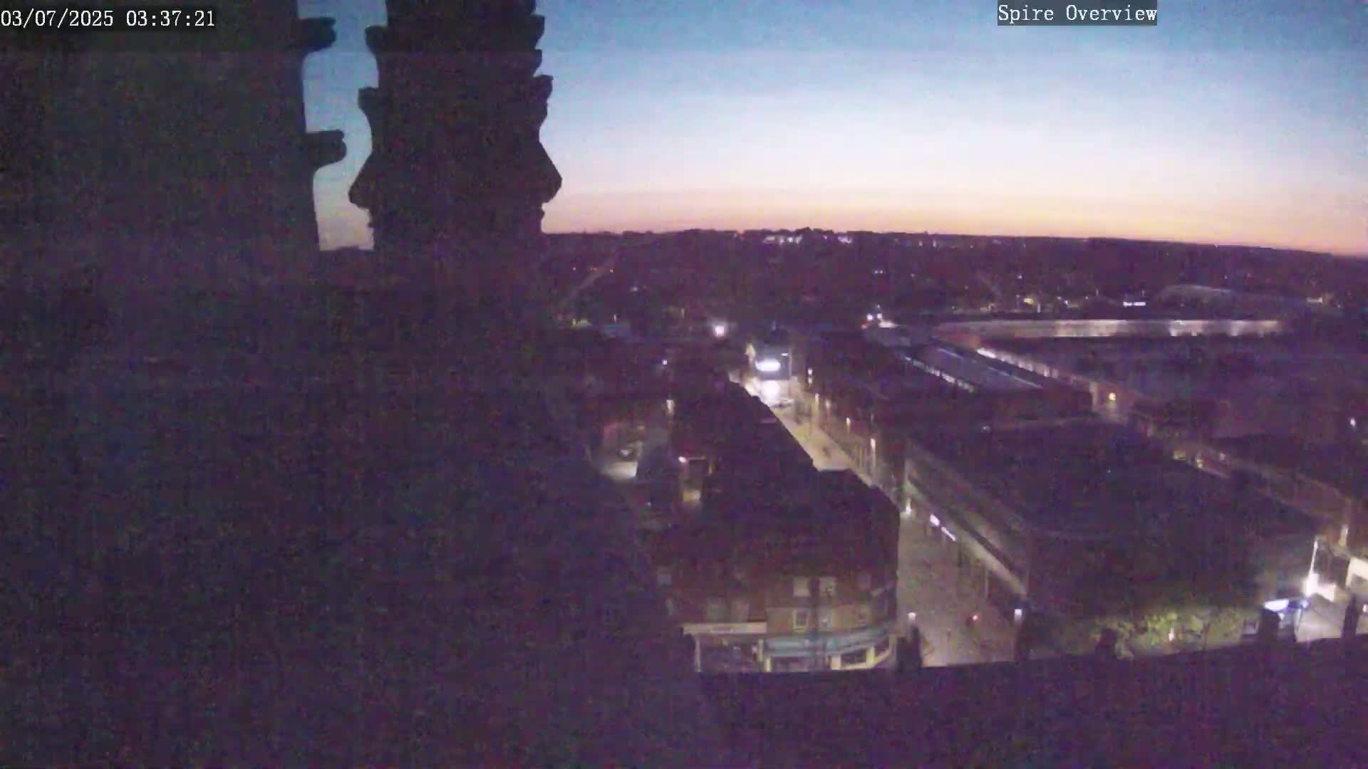 Wakefield City Skyline & Peregrine Life Project Live Cam - Wakefield, West Yorkshire, Yorkshire and the Humber, England, United Kingdom
