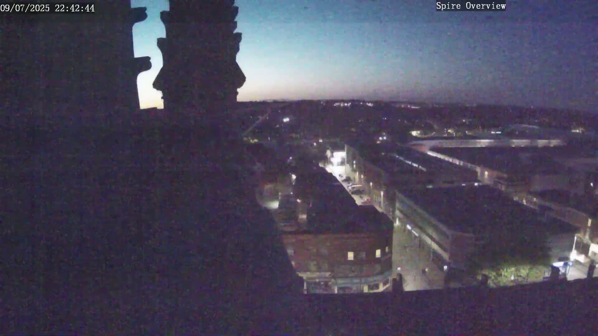 Wakefield City Skyline & Peregrine Life Project Live Cam - Wakefield, West Yorkshire, Yorkshire and the Humber, England, United Kingdom