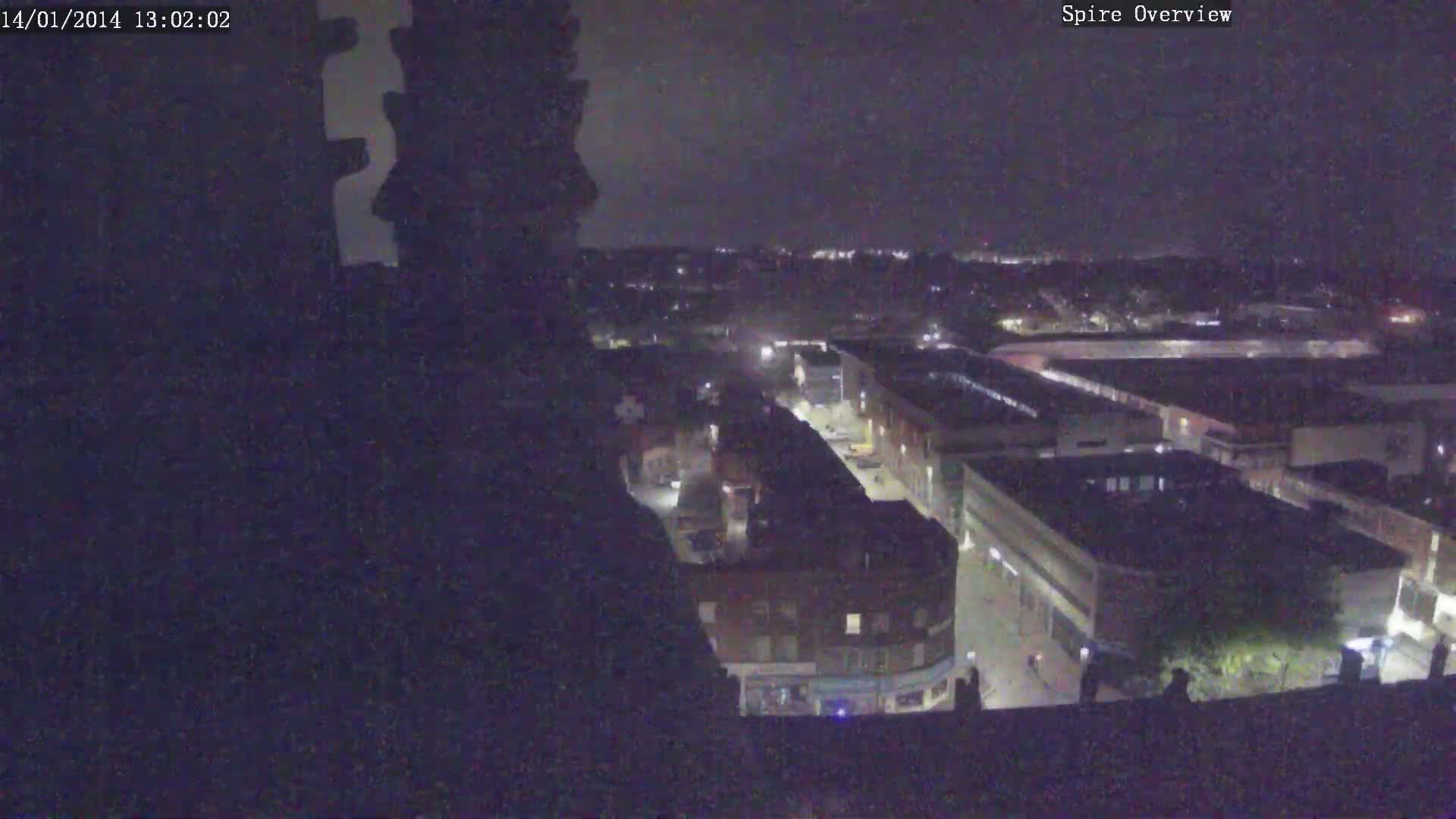 Wakefield City Skyline & Peregrine Life Project Live Cam - Wakefield, West Yorkshire, Yorkshire and the Humber, England, United Kingdom