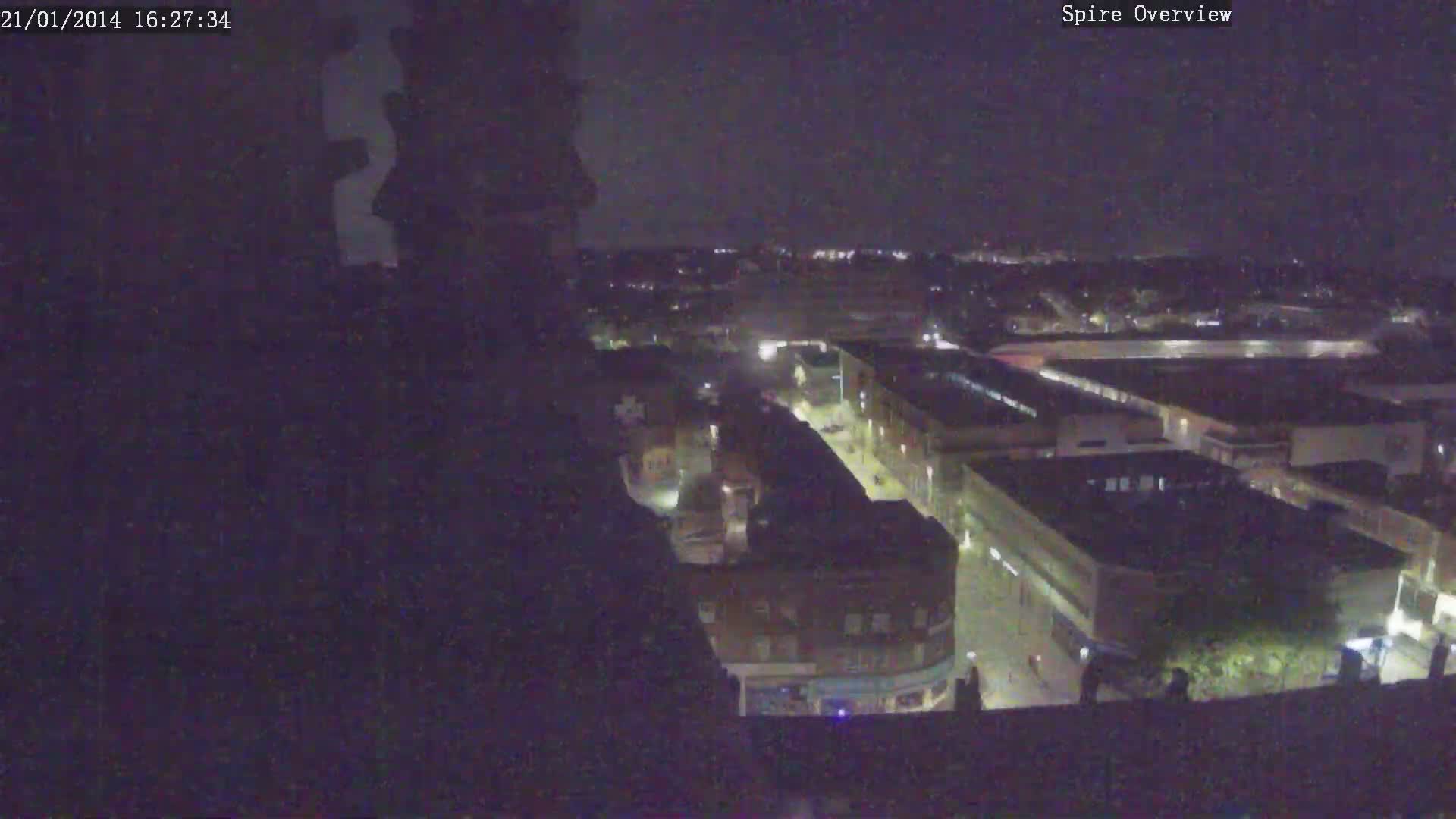 Wakefield City Skyline & Peregrine Life Project Live Cam - Wakefield, West Yorkshire, Yorkshire and the Humber, England, United Kingdom