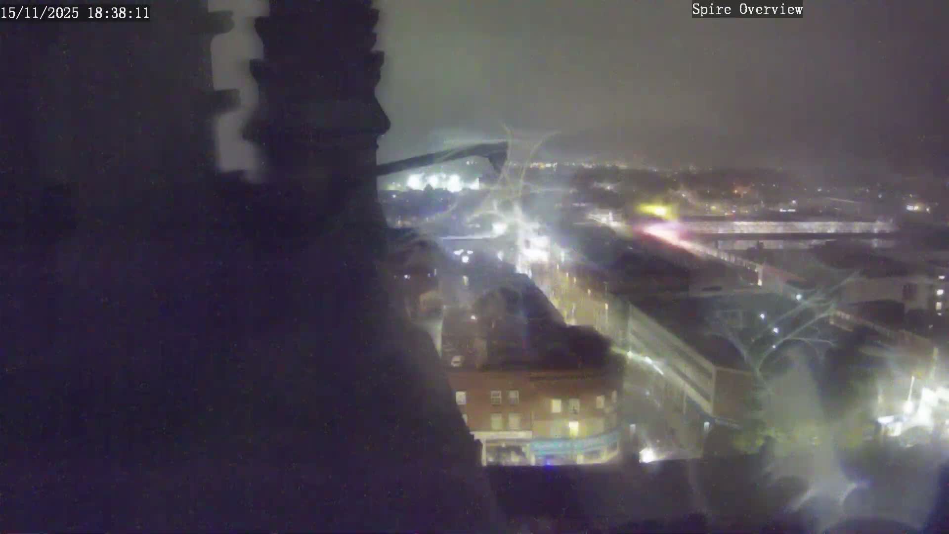 Wakefield City Skyline & Peregrine Life Project Live Cam - Wakefield, West Yorkshire, Yorkshire and the Humber, England, United Kingdom