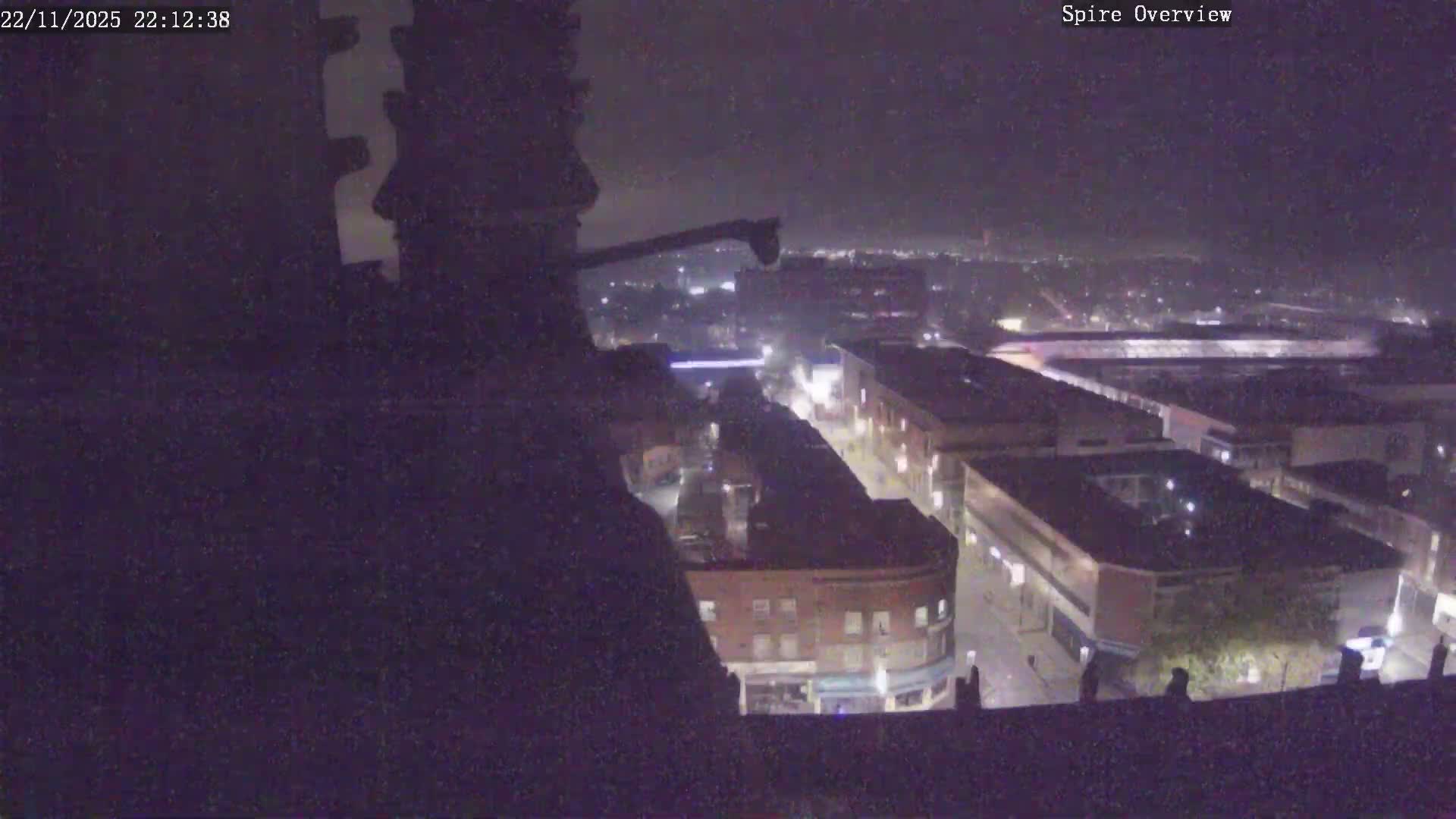 Wakefield City Skyline & Peregrine Life Project Live Cam - Wakefield, West Yorkshire, Yorkshire and the Humber, England, United Kingdom