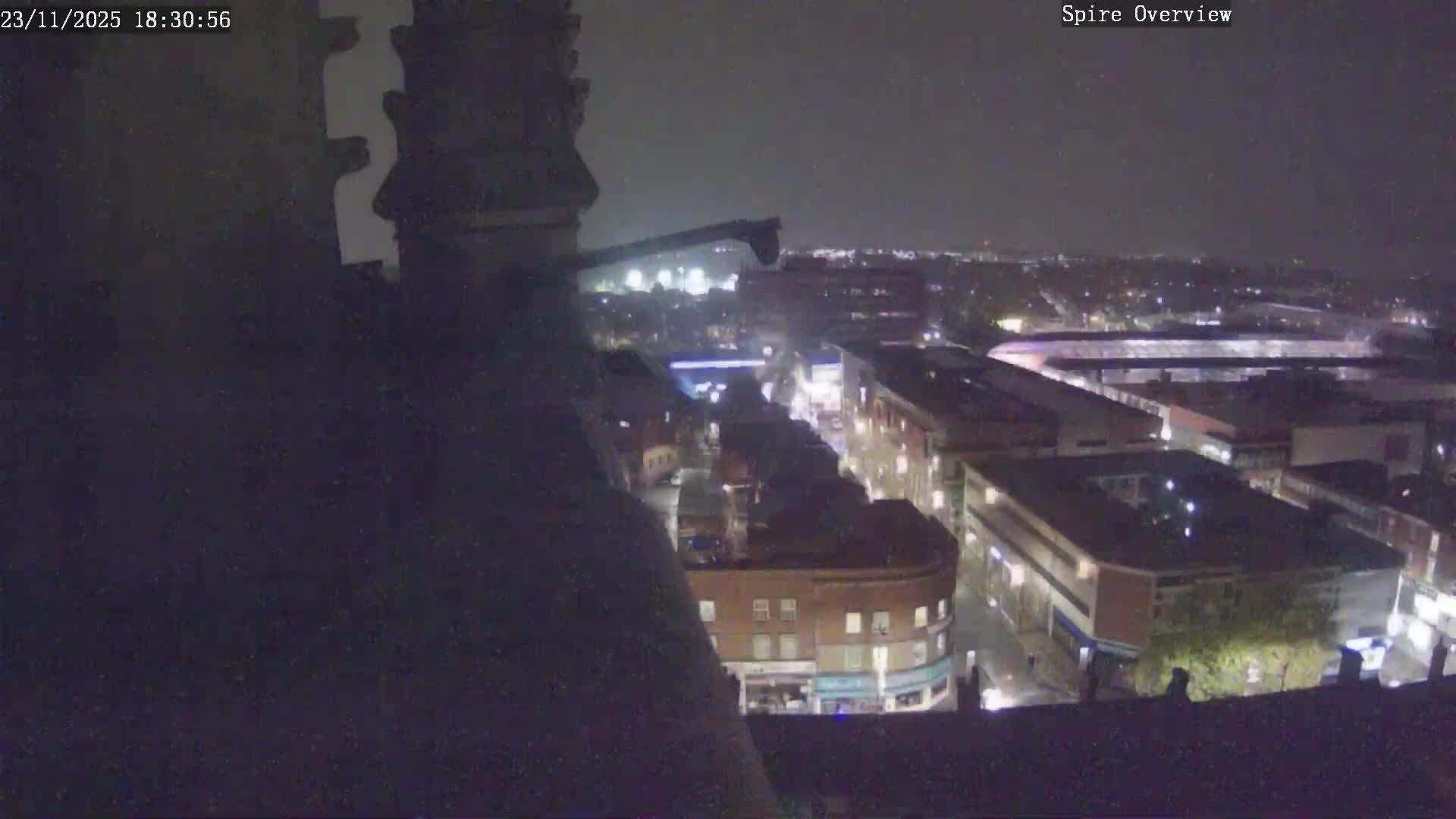 Wakefield City Skyline & Peregrine Life Project Live Cam - Wakefield, West Yorkshire, Yorkshire and the Humber, England, United Kingdom