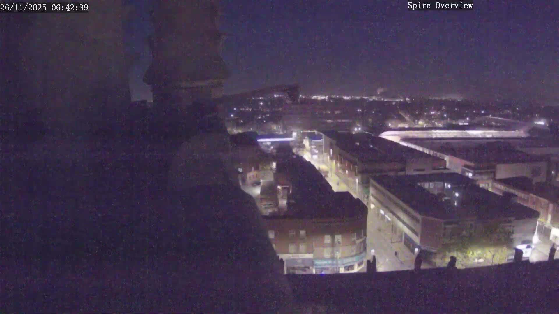 Wakefield City Skyline & Peregrine Life Project Live Cam - Wakefield, West Yorkshire, Yorkshire and the Humber, England, United Kingdom