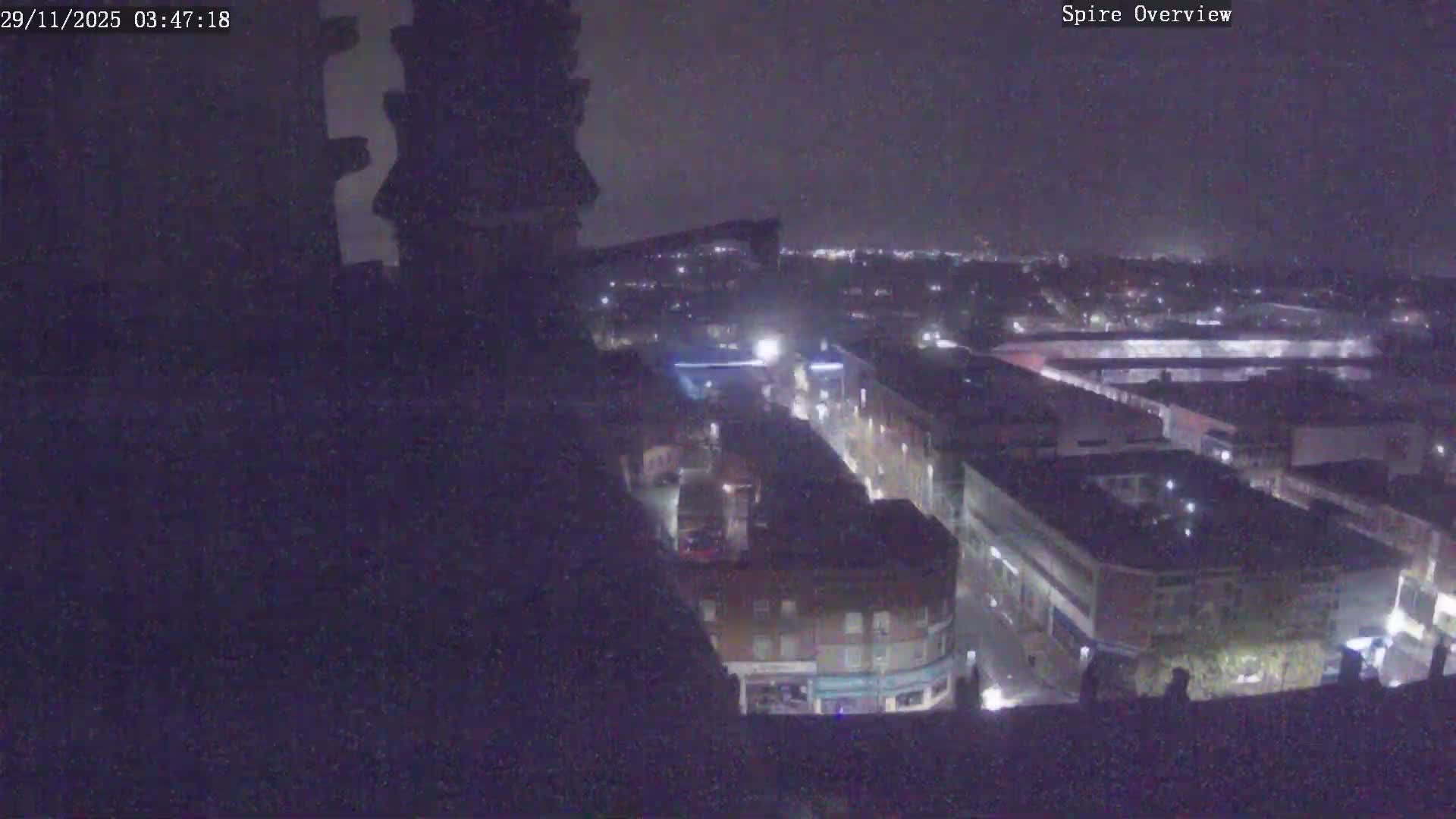 Wakefield City Skyline & Peregrine Life Project Live Cam - Wakefield, West Yorkshire, Yorkshire and the Humber, England, United Kingdom