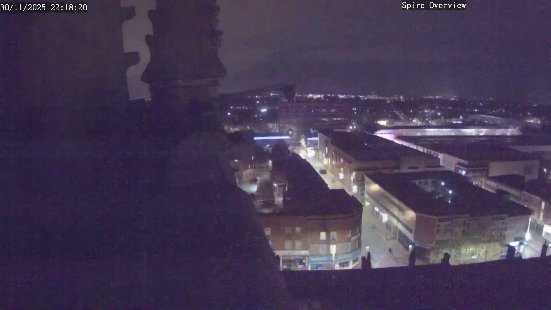 Wakefield City Skyline & Peregrine Life Project Live Cam - Wakefield, West Yorkshire, Yorkshire and the Humber, England, United Kingdom