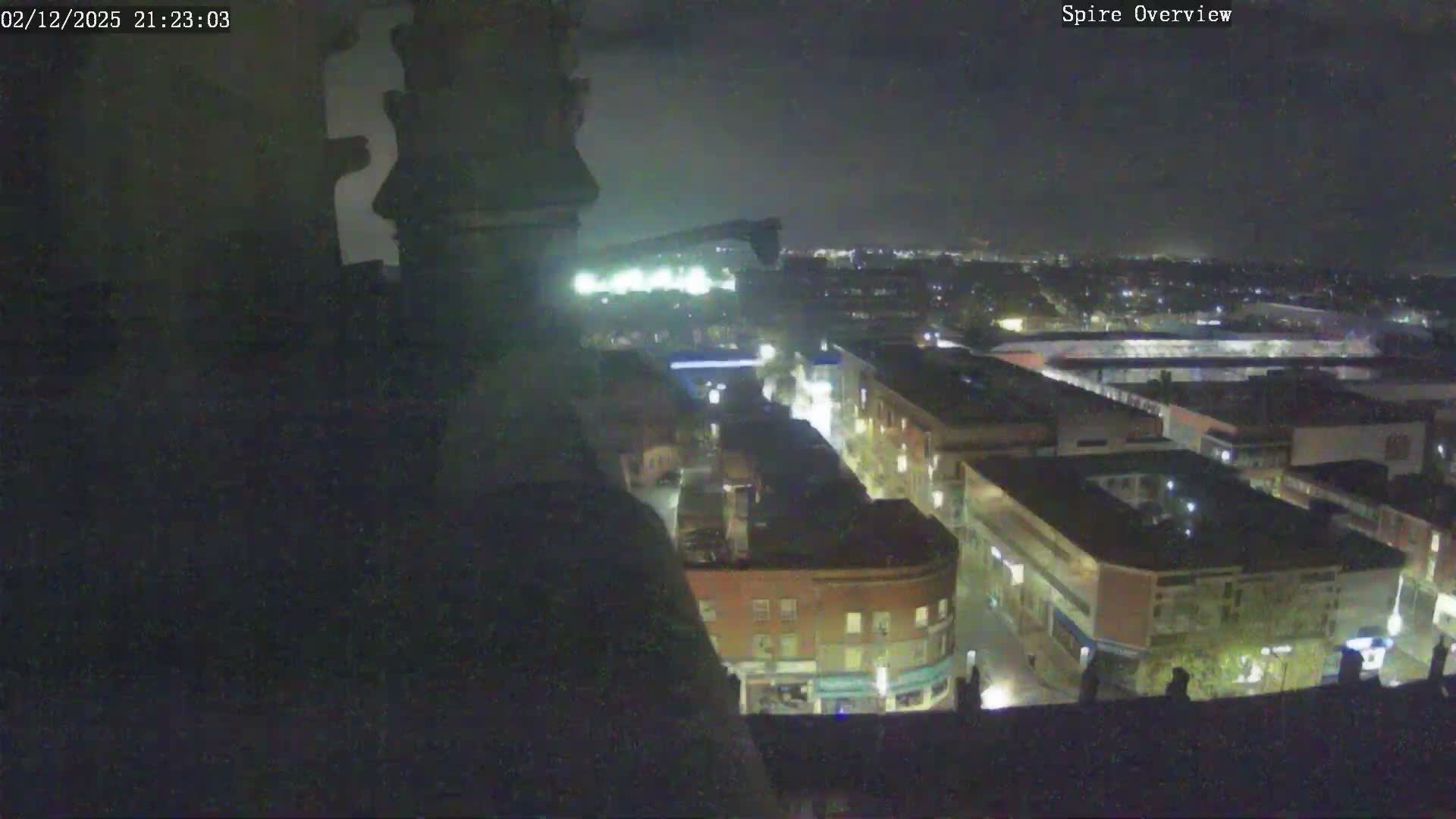 Wakefield City Skyline & Peregrine Life Project Live Cam - Wakefield, West Yorkshire, Yorkshire and the Humber, England, United Kingdom