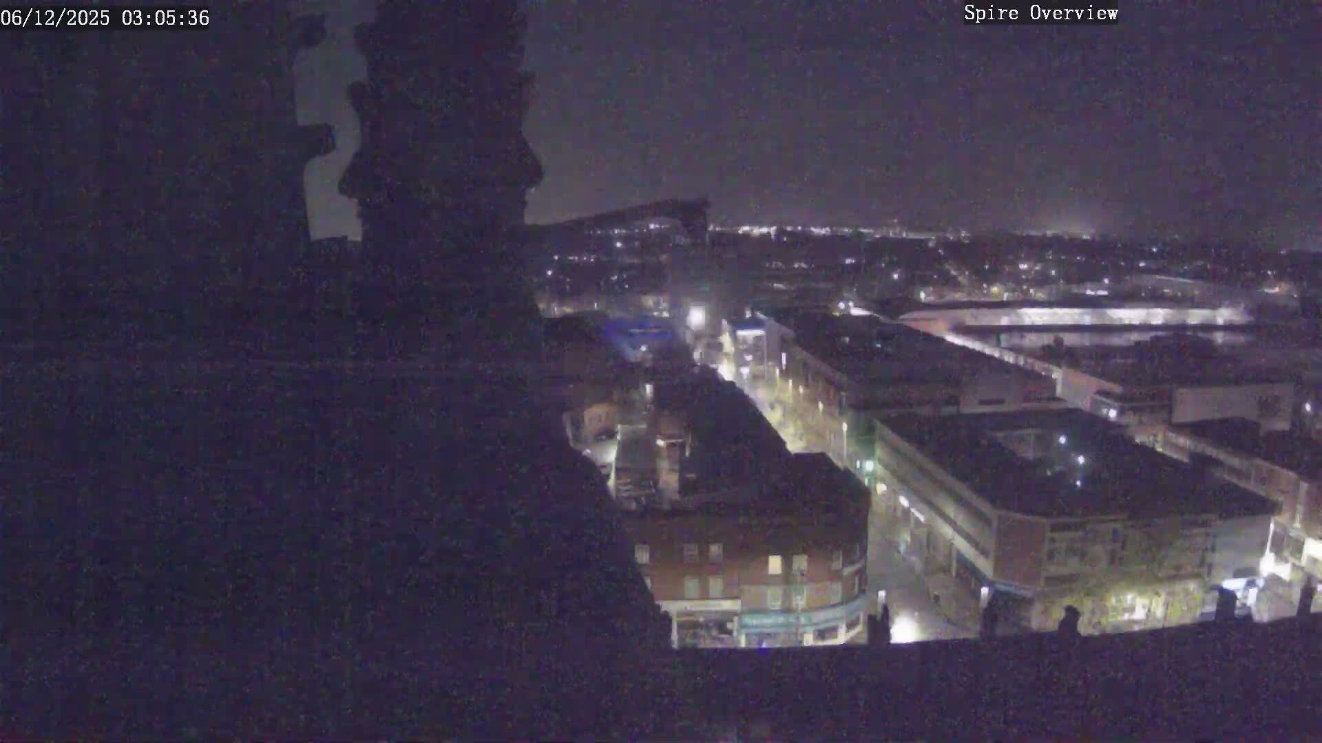 Wakefield City Skyline & Peregrine Life Project Live Cam - Wakefield, West Yorkshire, Yorkshire and the Humber, England, United Kingdom
