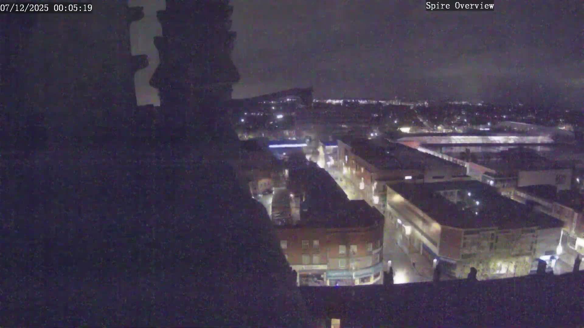 Wakefield City Skyline & Peregrine Life Project Live Cam - Wakefield, West Yorkshire, Yorkshire and the Humber, England, United Kingdom