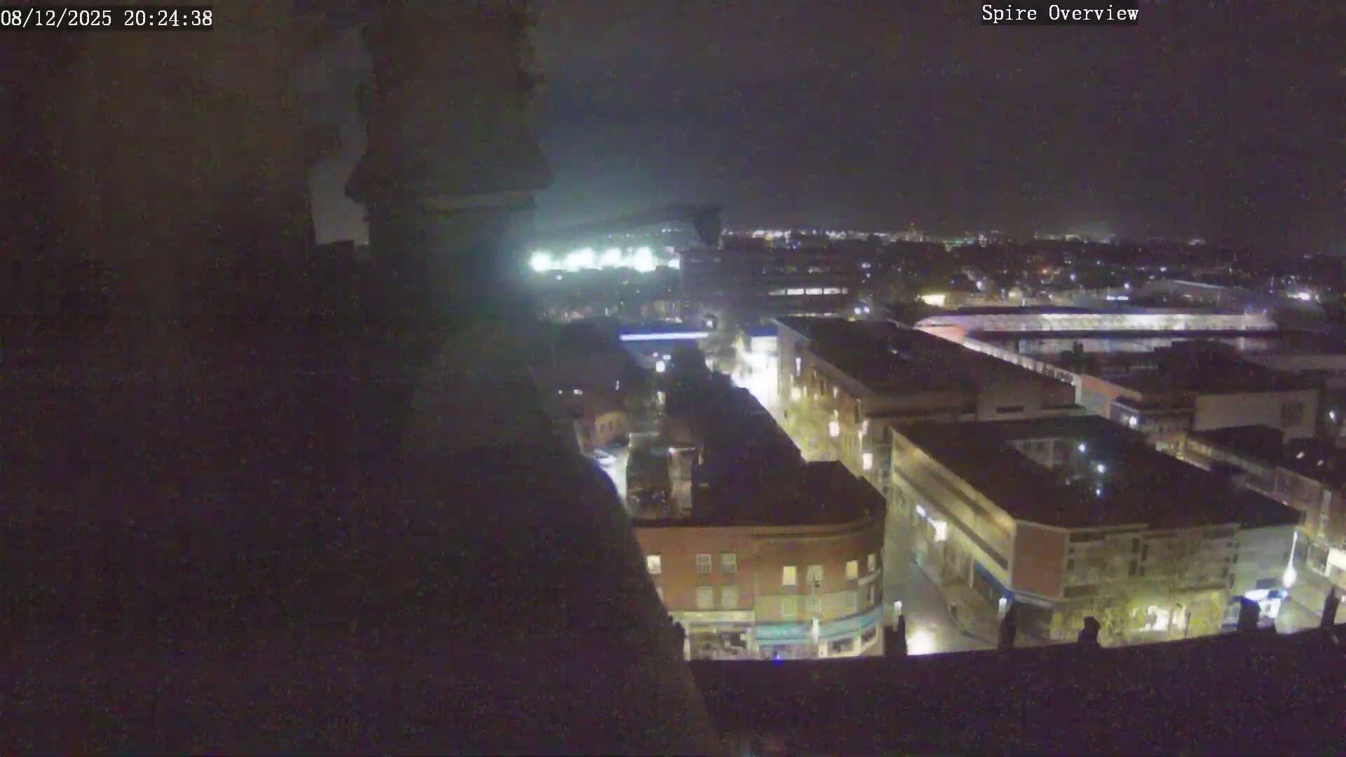 Wakefield City Skyline & Peregrine Life Project Live Cam - Wakefield, West Yorkshire, Yorkshire and the Humber, England, United Kingdom