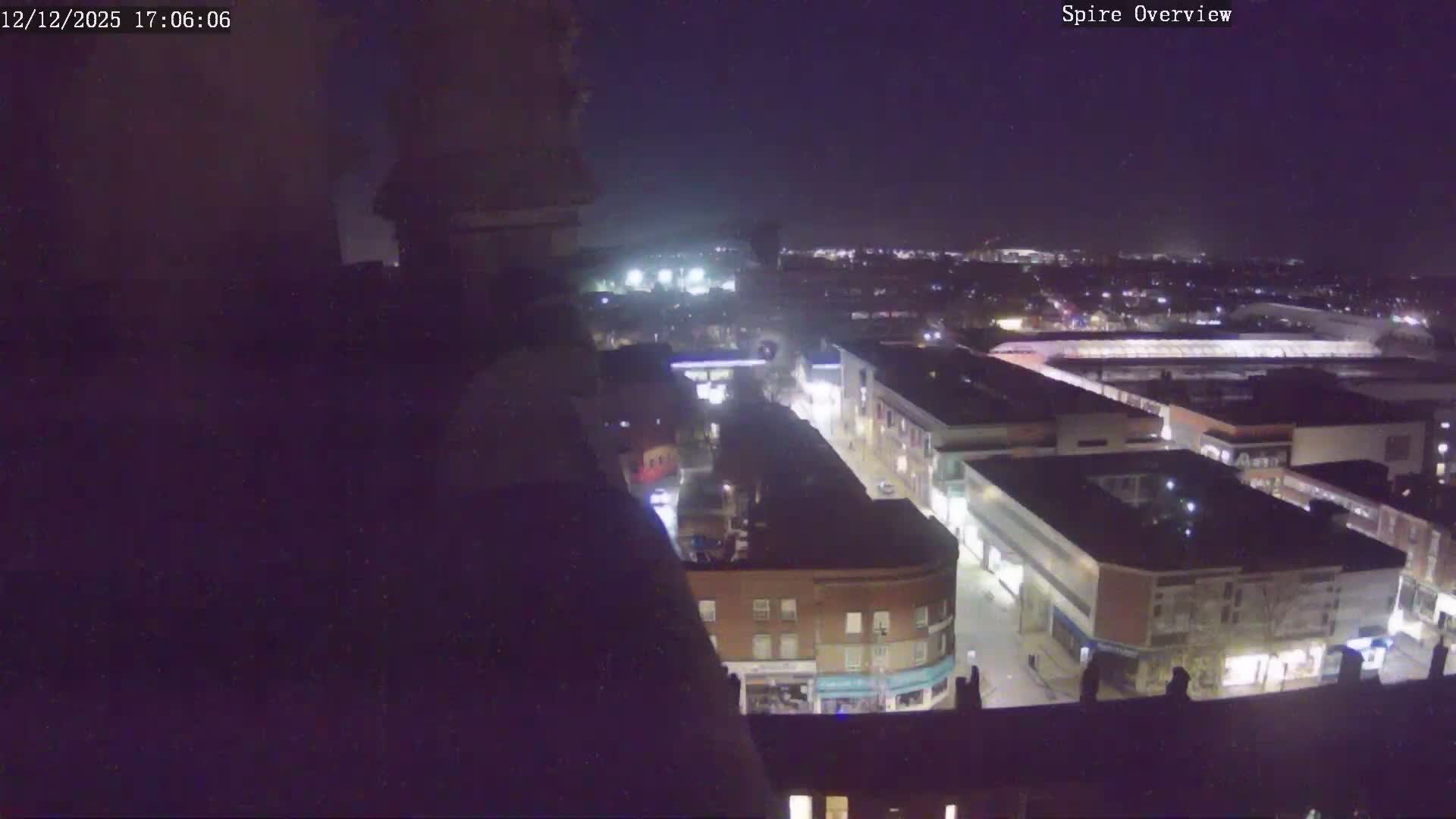 Wakefield City Skyline & Peregrine Life Project Live Cam - Wakefield, West Yorkshire, Yorkshire and the Humber, England, United Kingdom