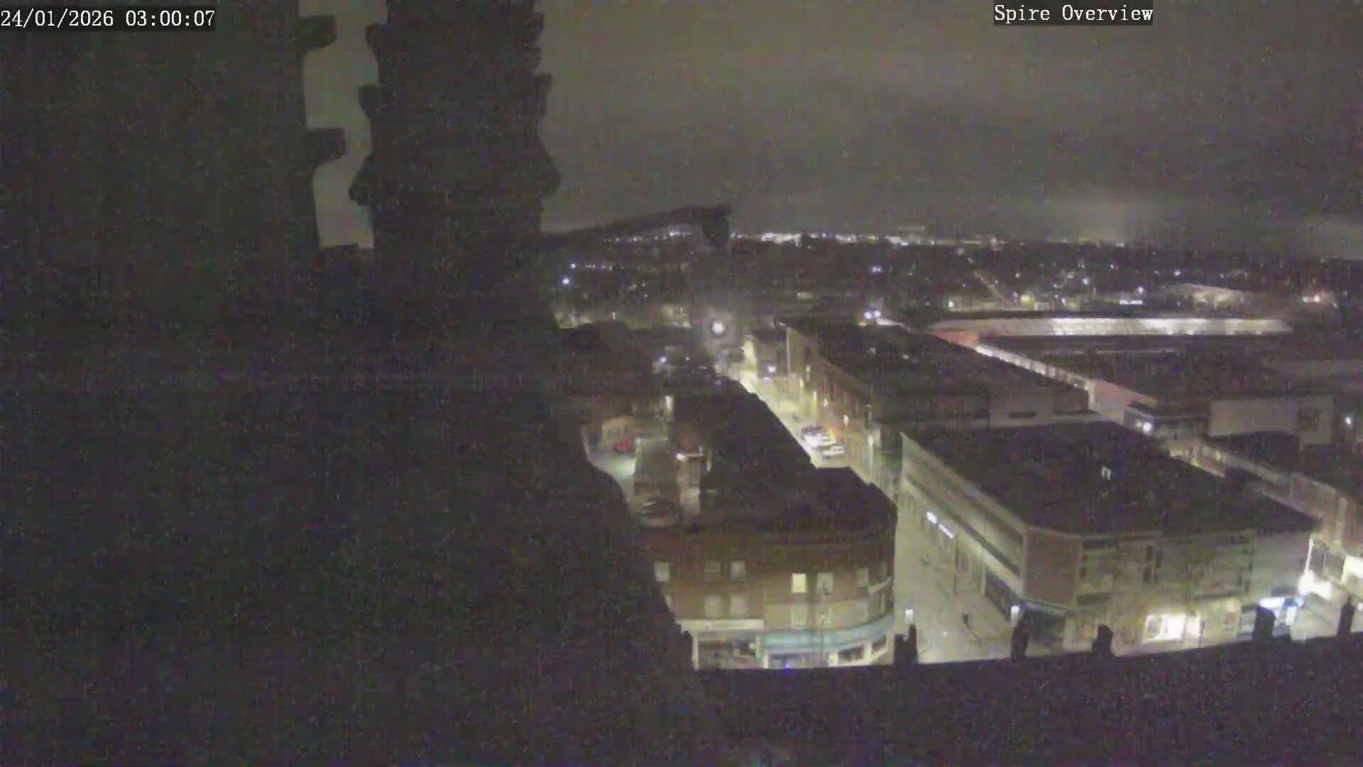 Wakefield City Skyline & Peregrine Life Project Live Cam - Wakefield, West Yorkshire, Yorkshire and the Humber, England, United Kingdom