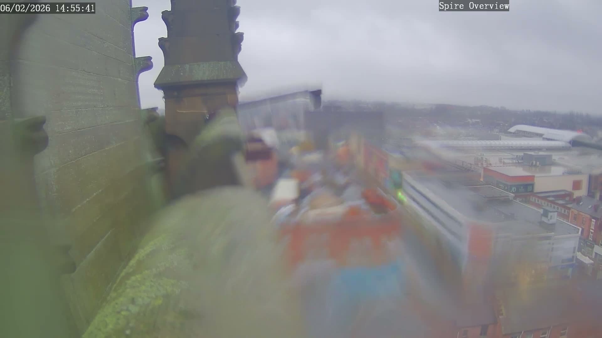 Wakefield City Skyline & Peregrine Life Project Live Cam - Wakefield, West Yorkshire, Yorkshire and the Humber, England, United Kingdom